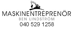 Maskinentreprenör Ben Lindström Ab Oy logo